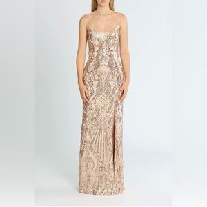 Glamorous Sequin Maxi Dress